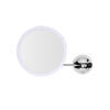 Rotating Wall Mirror with 3X Magnification and LED Light, Glossy Finish